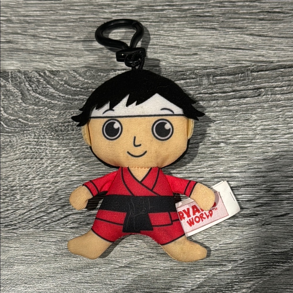 Ryan's World: Ninja Ryan 4” Plush - Backpack Clip